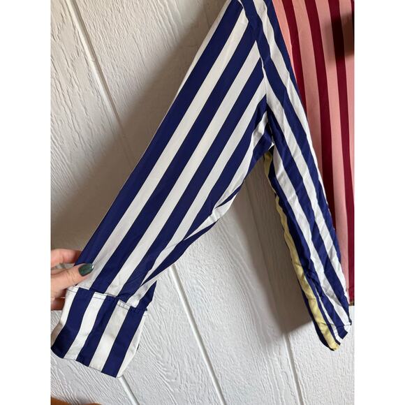 NWT Muma World Striped Oversized Shit, Small $395 - Picture 4 of 9